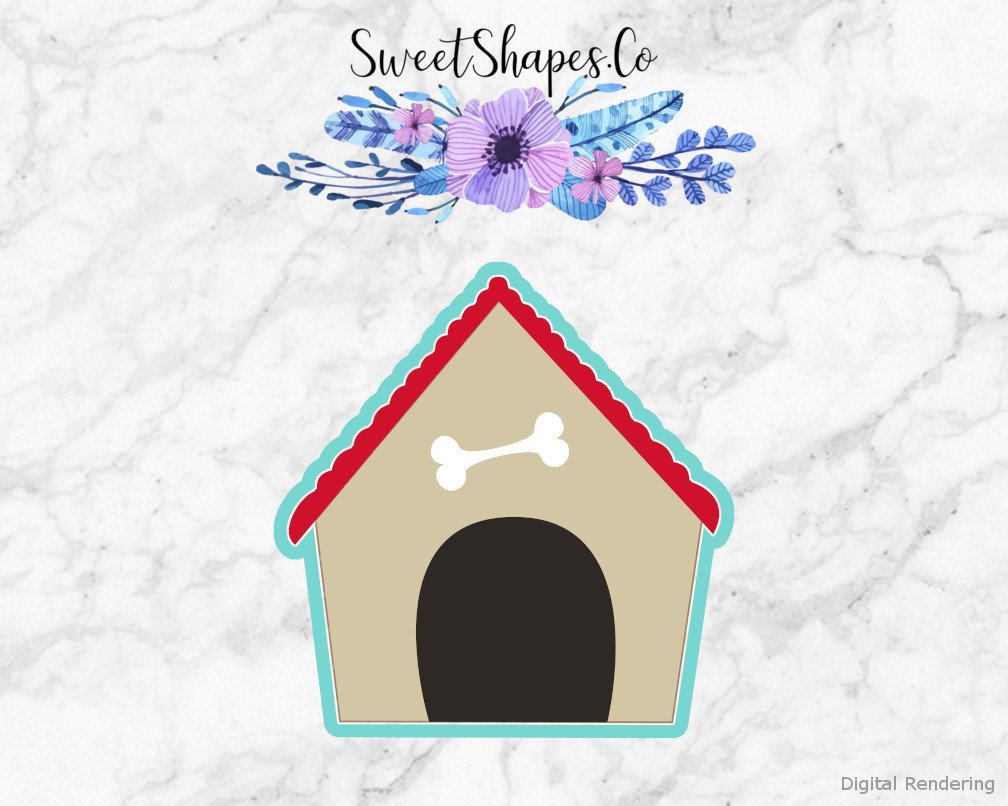 Dog House Cookie Cutter