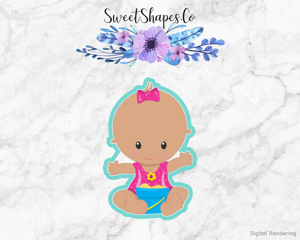 Beach Baby 3 Cookie Cutter