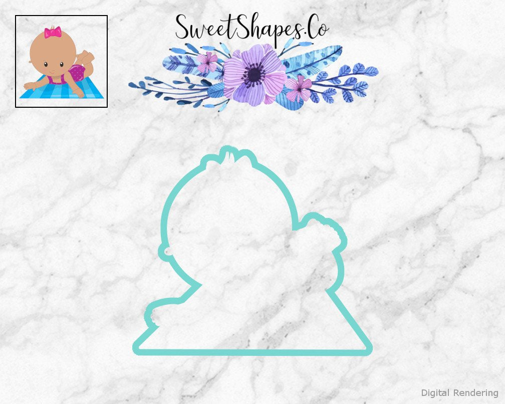 Beach Baby 4 Cookie Cutter