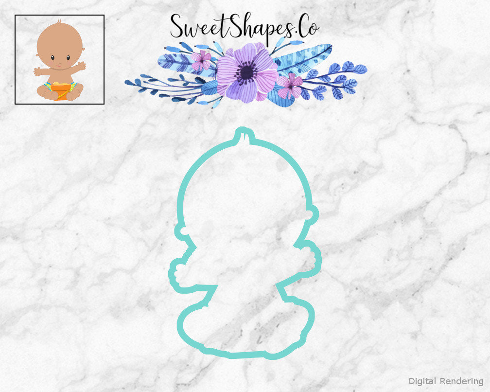 Beach Baby 5 Cookie Cutter