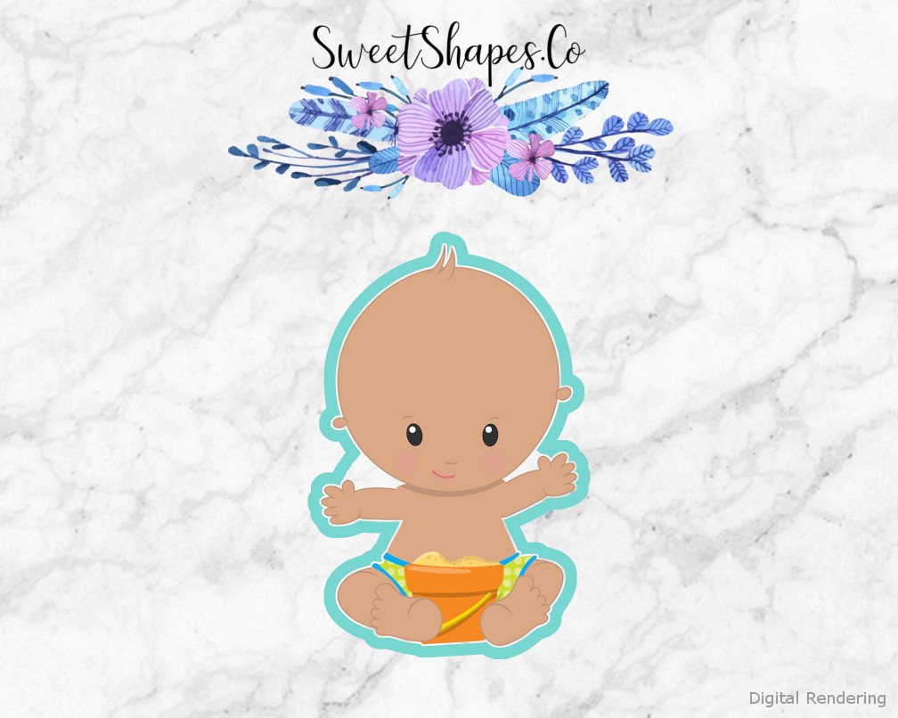 Beach Baby 5 Cookie Cutter