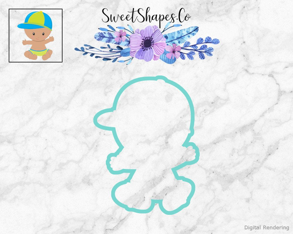 Beach Baby 8 Cookie Cutter