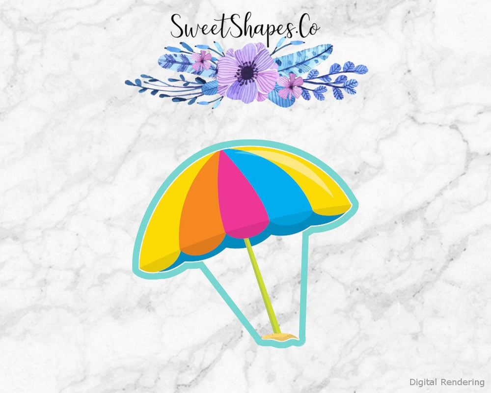 Beach Umbrella Cookie Cutter