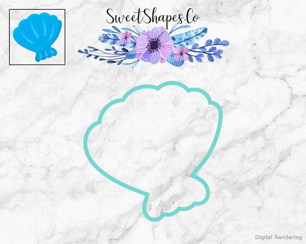 Seashell 2 Cookie Cutter