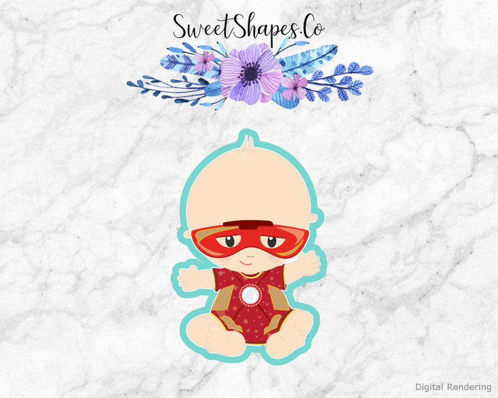 Super Hero Baby 4 Cookie Cutter
