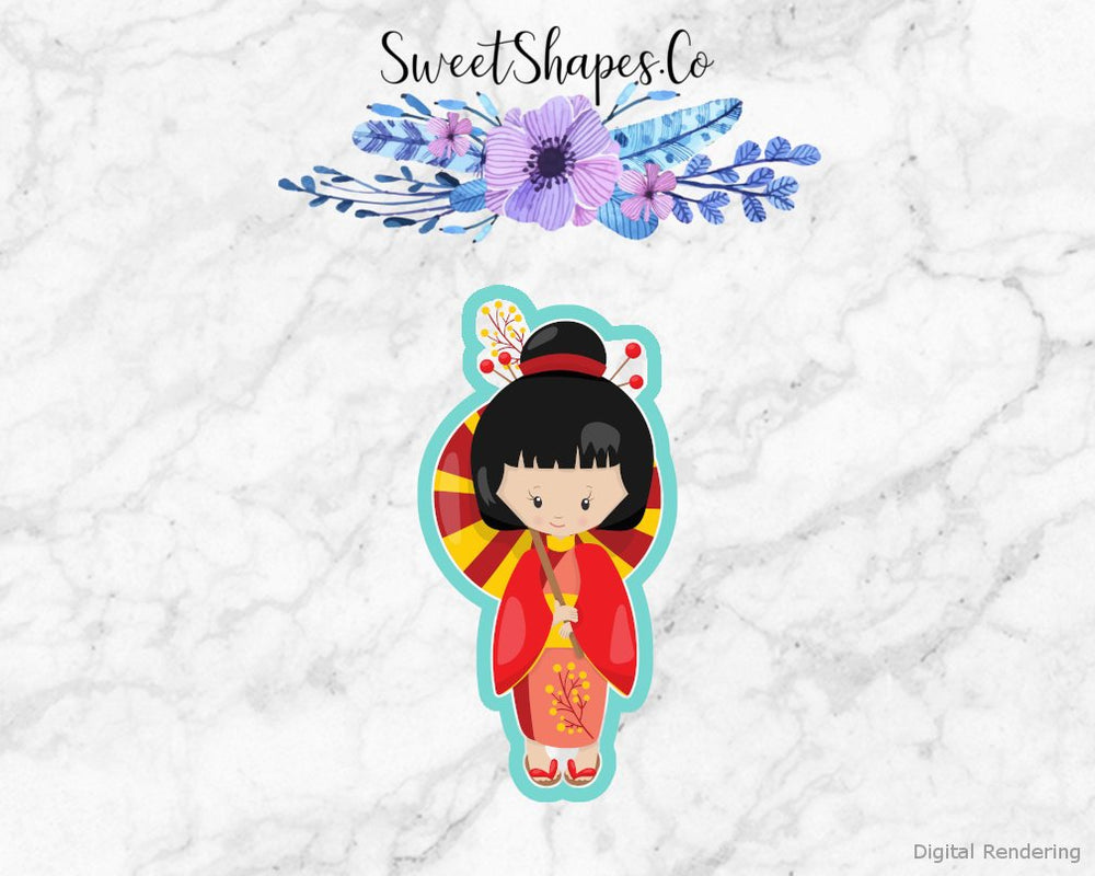 Geisha 2 Cookie Cutter