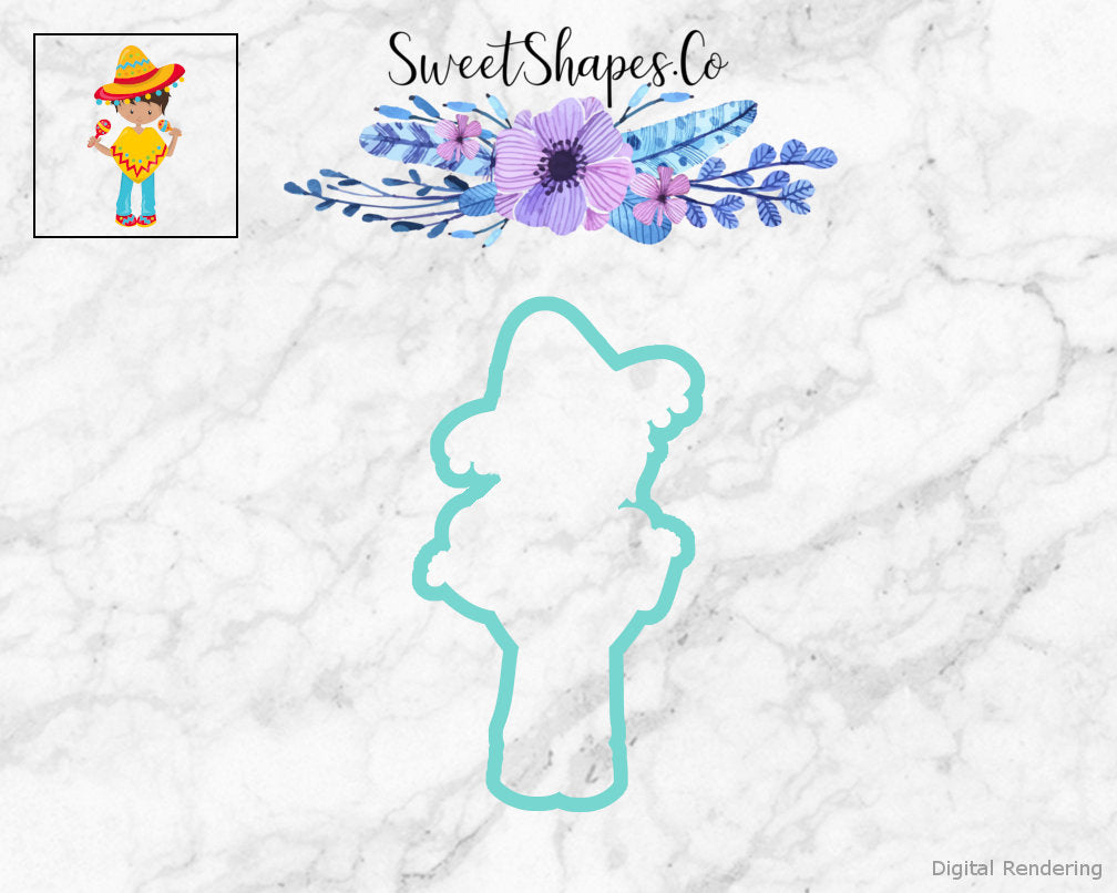 Fiesta Boy Cookie Cutter
