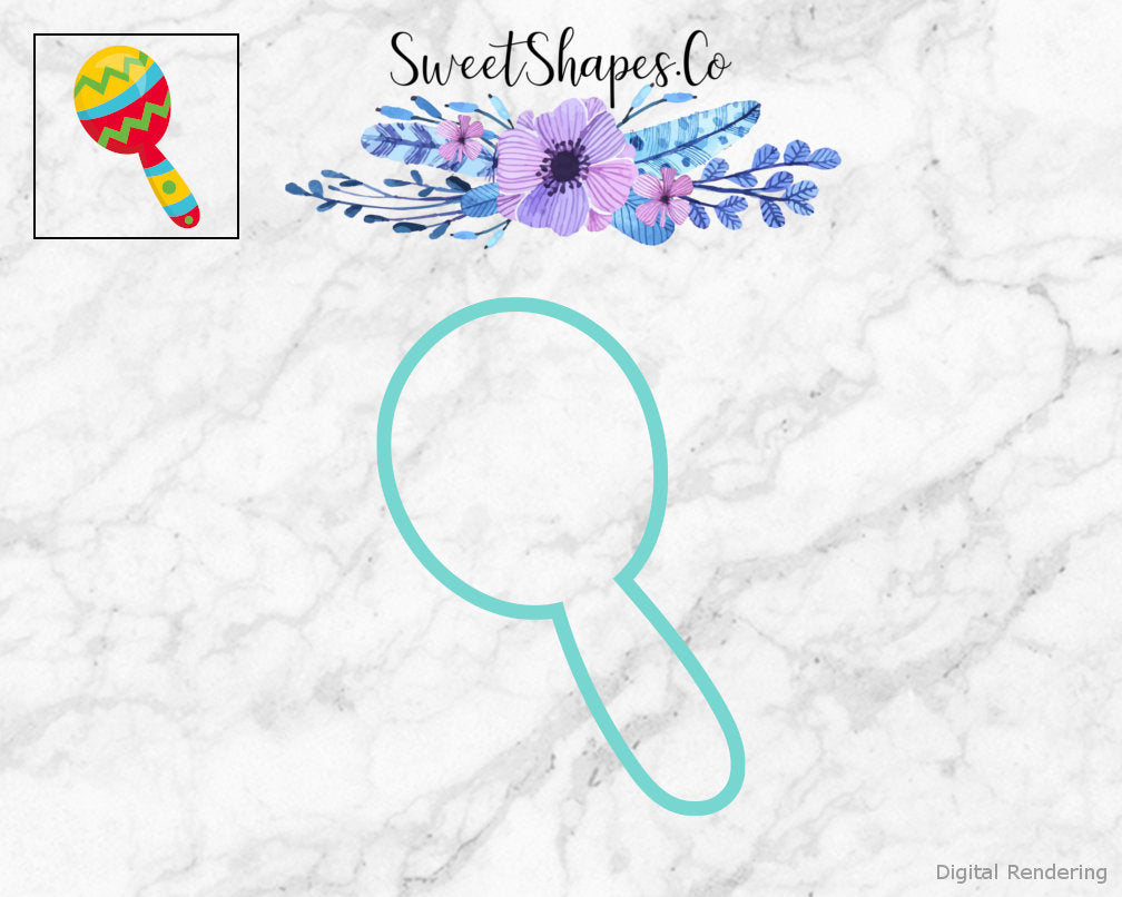 Maraca 1 Cookie Cutter