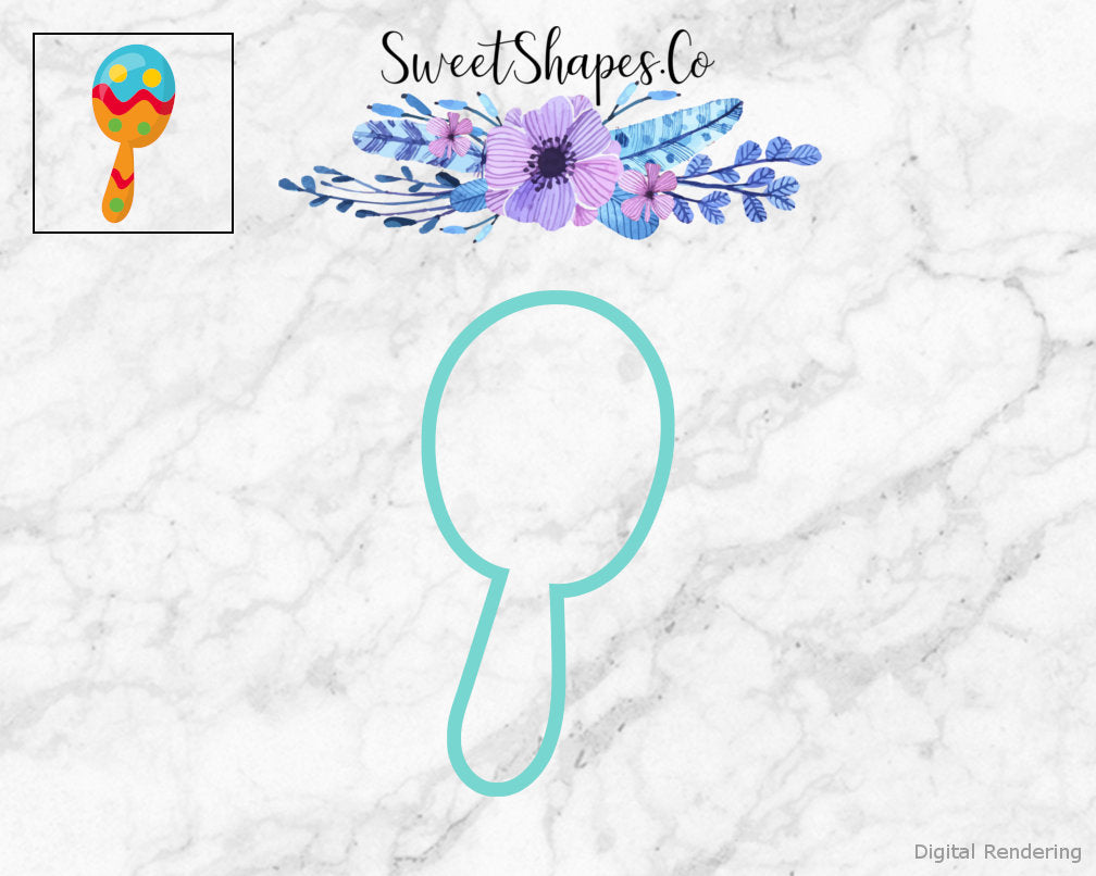 Maraca 2 Cookie Cutter