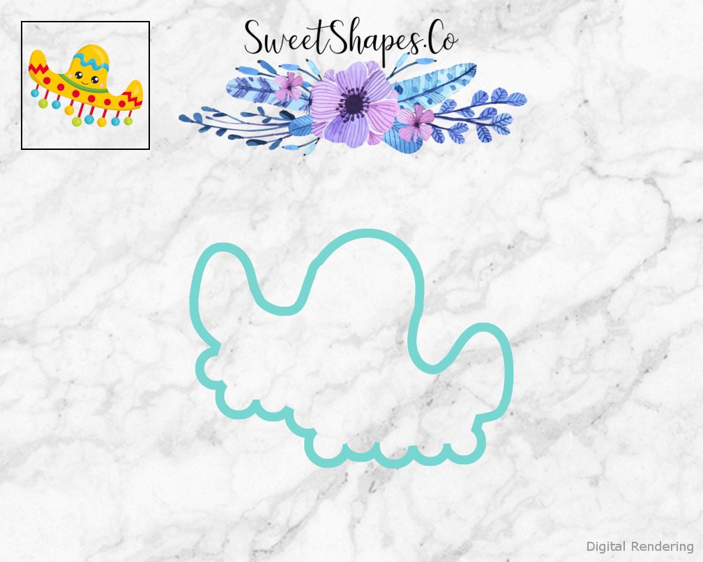 Sombrero 2 Cookie Cutter