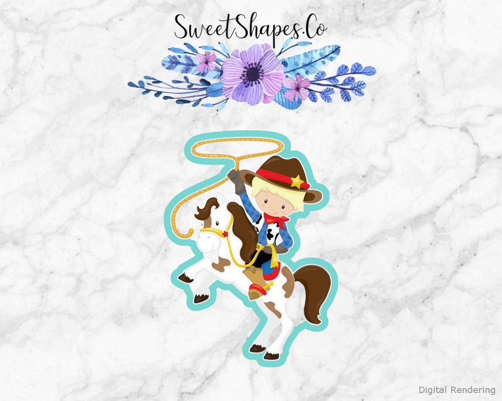 Cowboy 2 Cookie Cutter