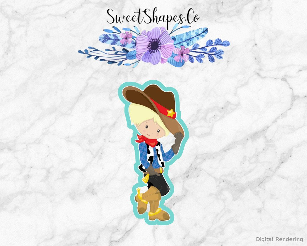Cowboy 4 Cookie Cutter