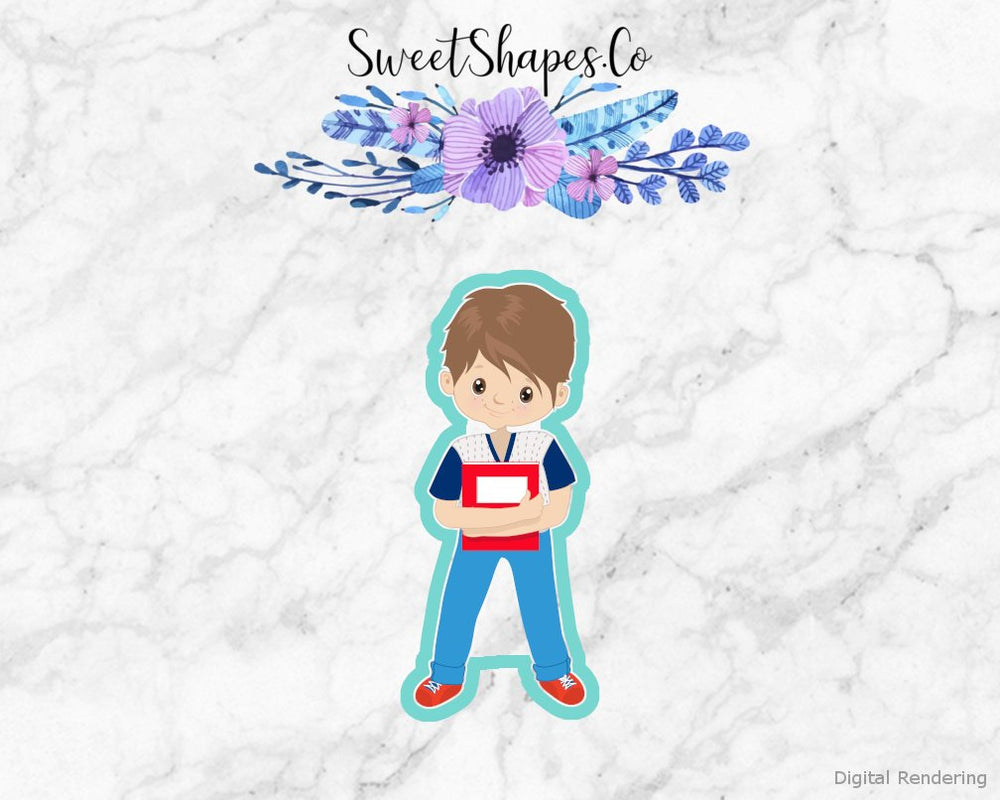 School Kid 1 Cookie Cutter