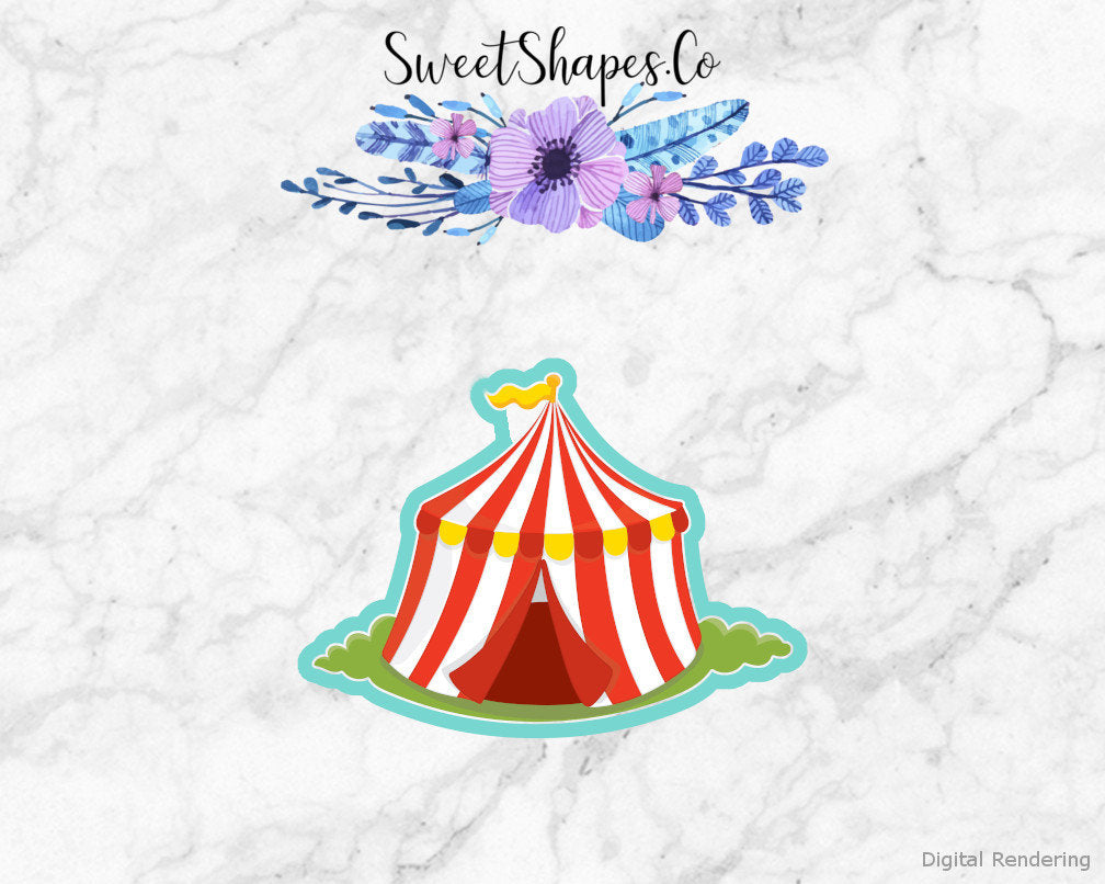 Circus Tent Cookie Cutter