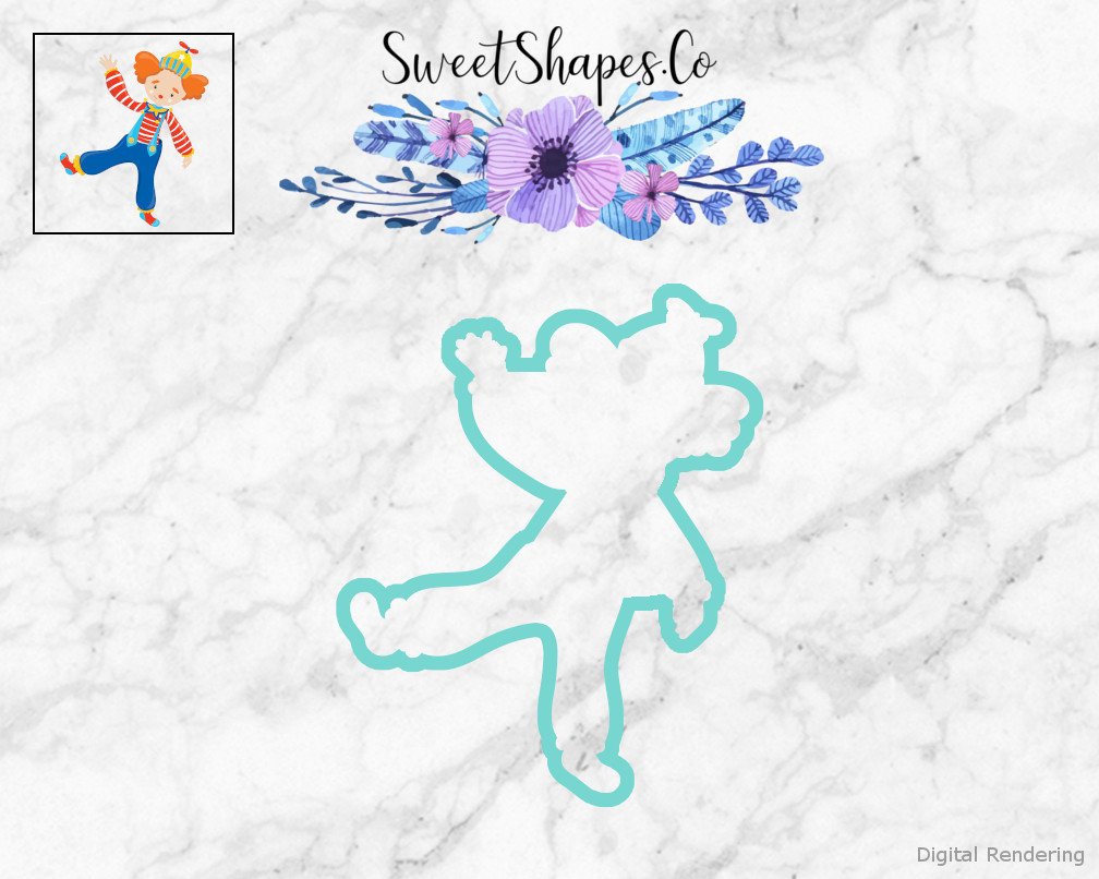 Circus Clown 1 Cookie Cutter