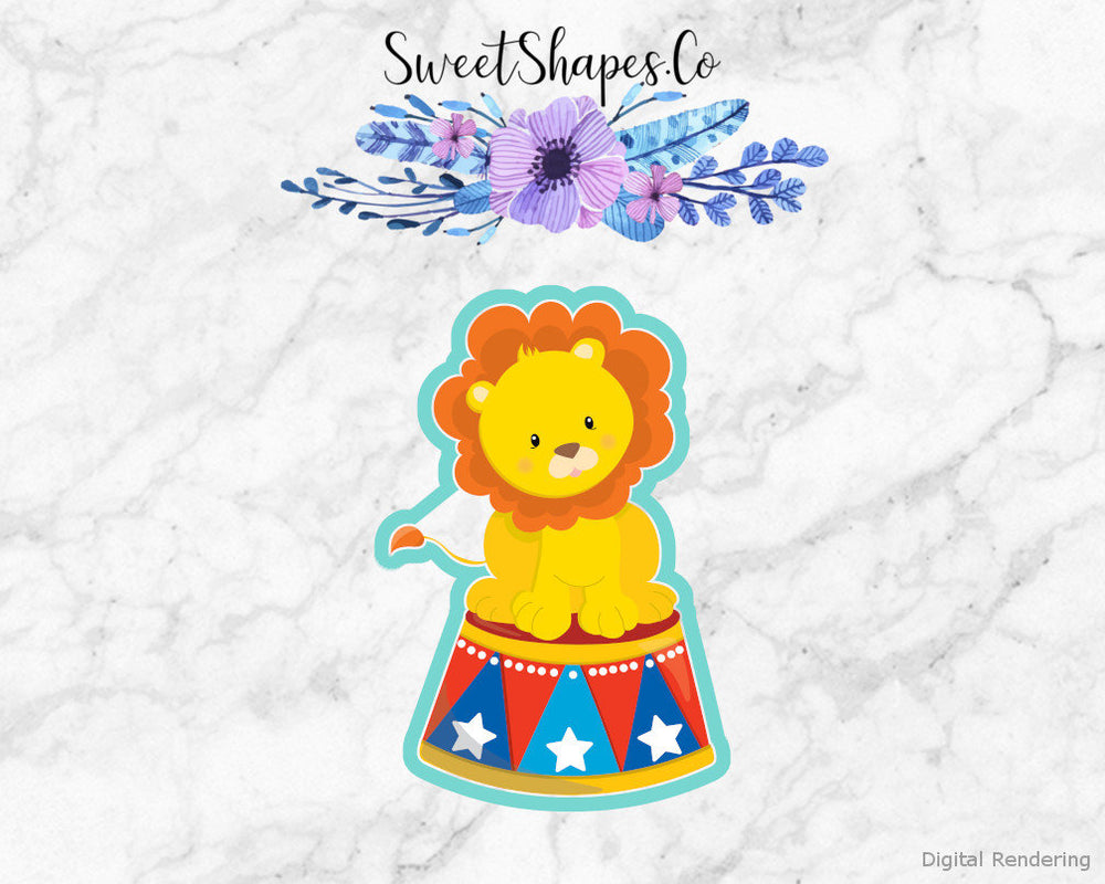 Circus Lion 2 Cookie Cutter