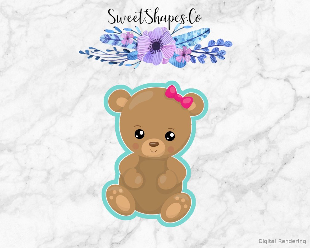 Goldilocks Mom Bear Cookie Cutter