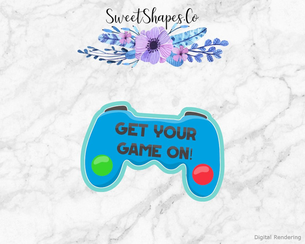 Video Game Controller 2 Cookie Cutter