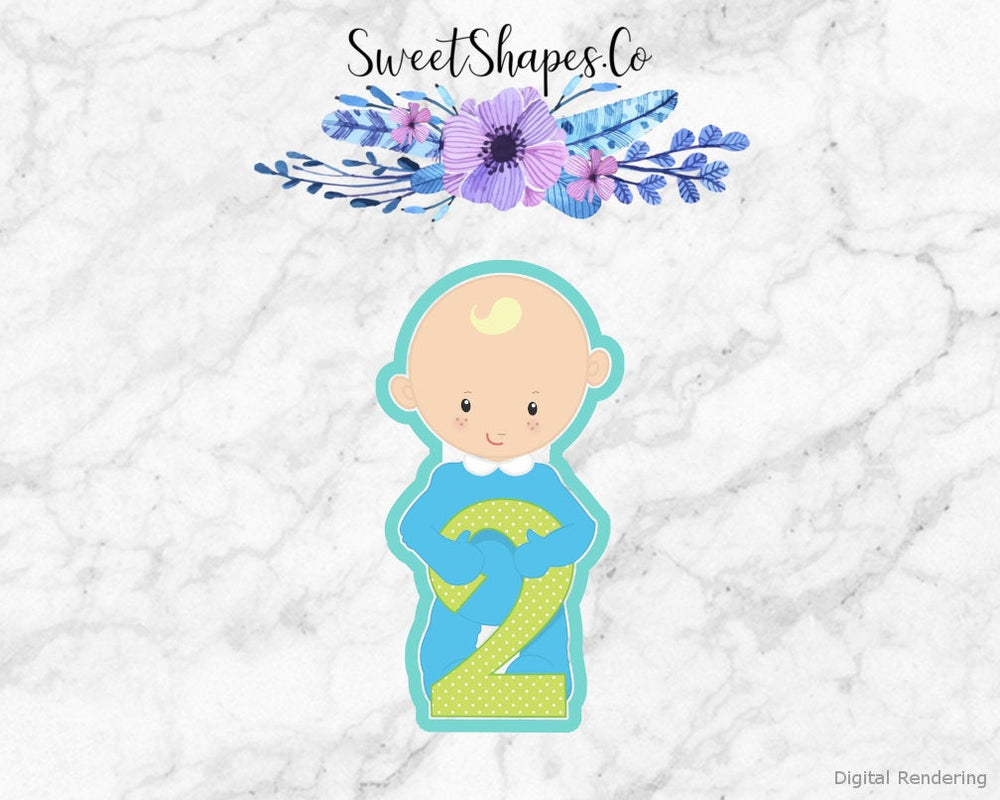 2nd Birthday Baby 1 Cookie Cutter