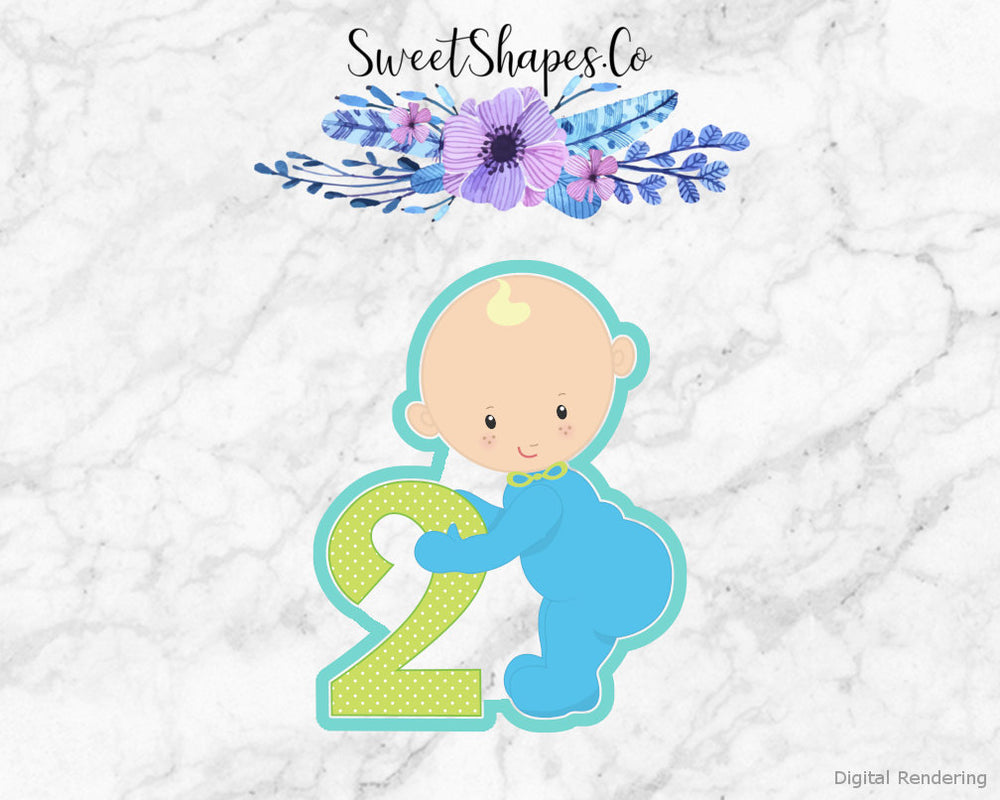 2nd Birthday Baby 2 Cookie Cutter