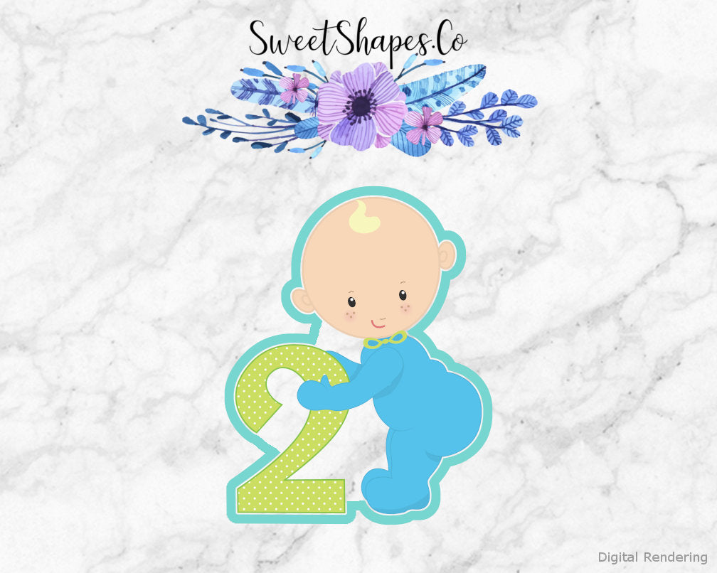 2nd Birthday Baby 2 Cookie Cutter