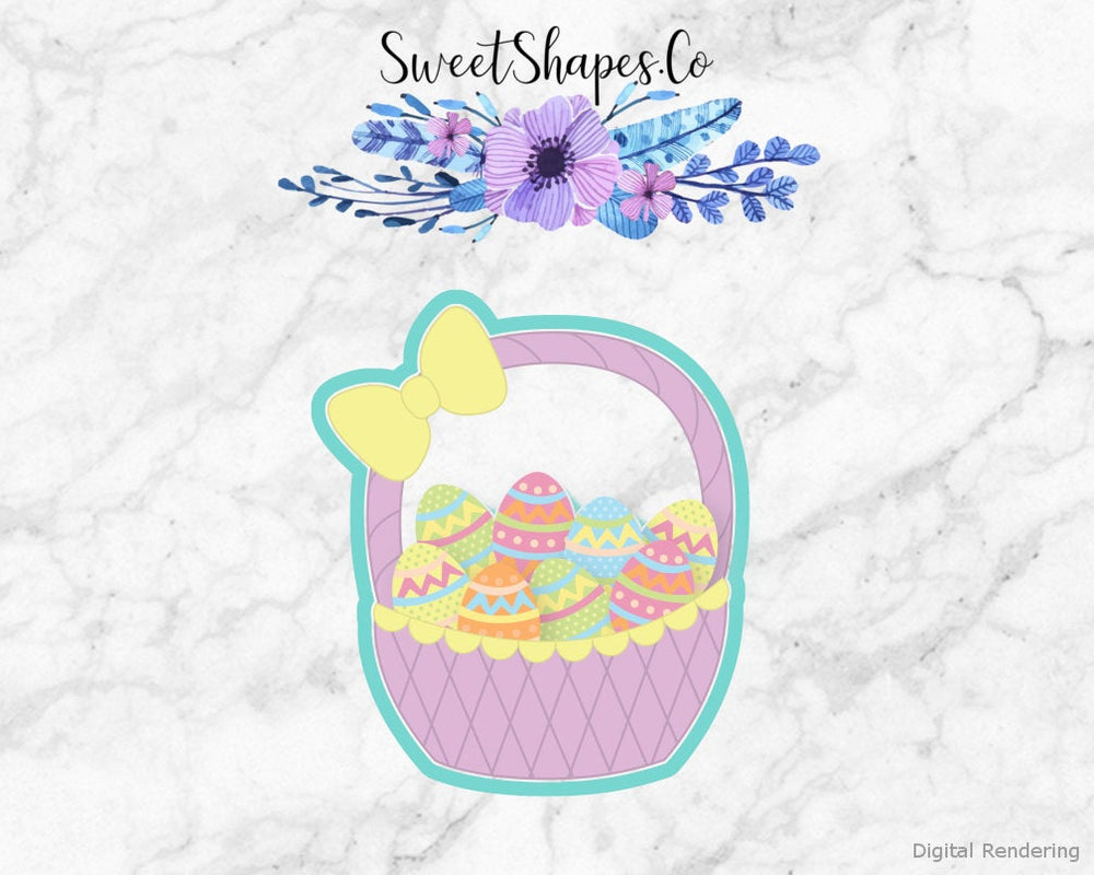 Basket of Eggs 1 Cookie Cutter