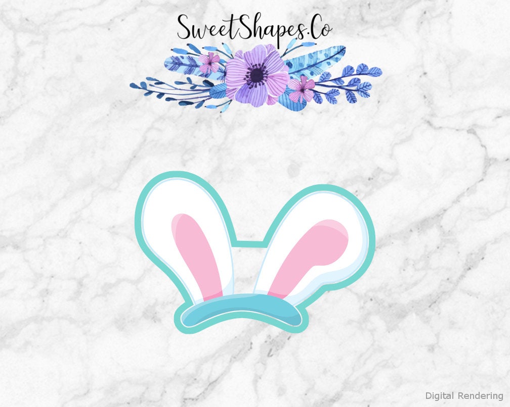 Bunny Ears Cookie Cutter