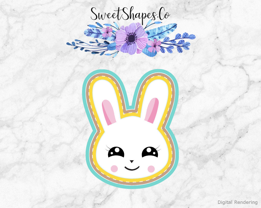 Bunny Face Cookie Cutter