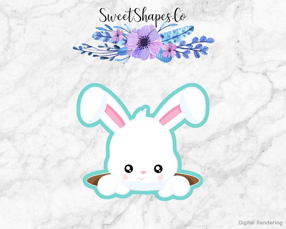 Bunny in a Hole Cookie Cutter