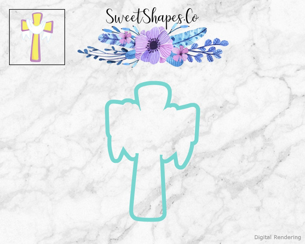 Cross 2 Cookie Cutter
