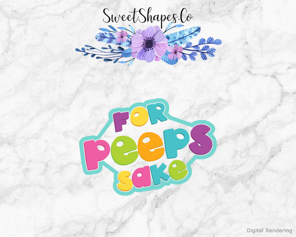 For Peeps Sake Cookie Cutter
