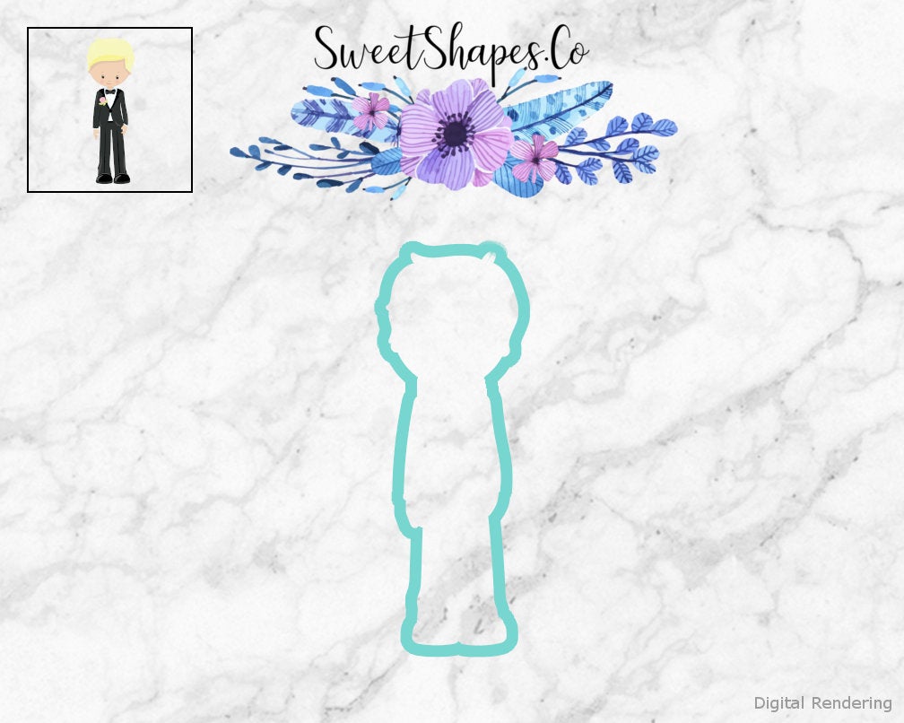 Groom 1 Cookie Cutter