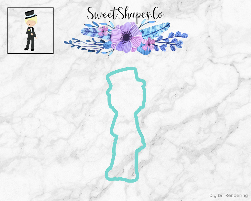 Groom 2 Cookie Cutter