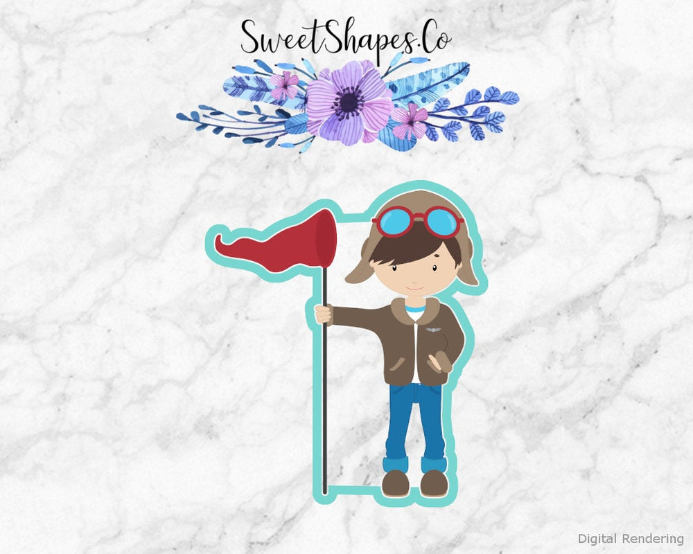 Boy Pilot 1 Cookie Cutter