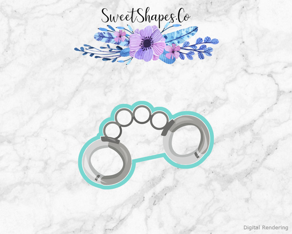 Handcuffs Cookie Cutter