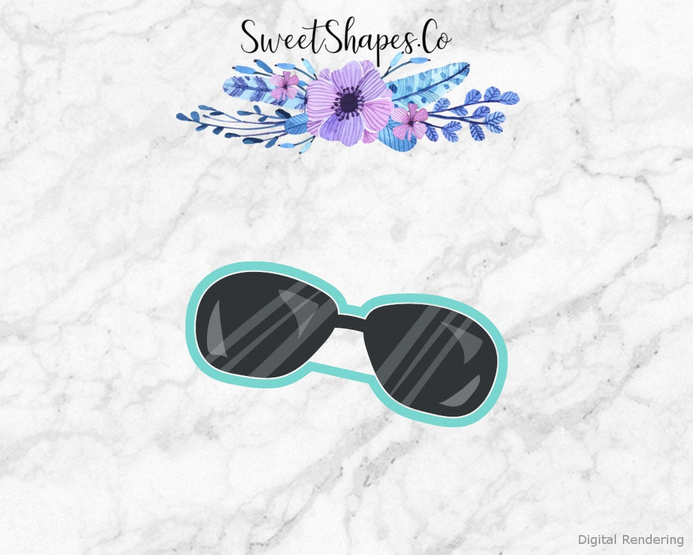 Sun Glasses 3 Cookie Cutter