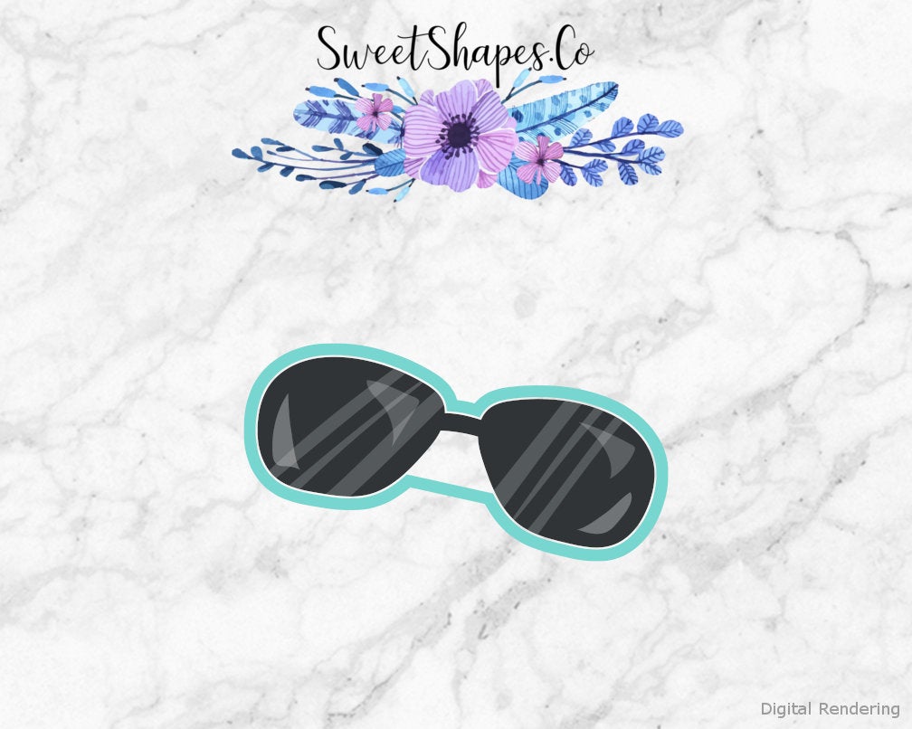 Sun Glasses 3 Cookie Cutter