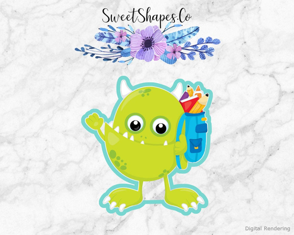 School Monster 2 Cookie Cutter