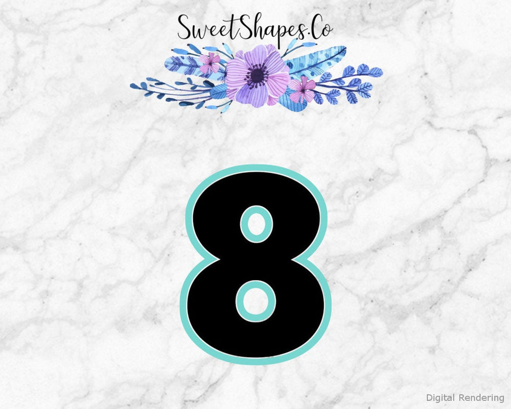 Number 8 Cookie Cutter