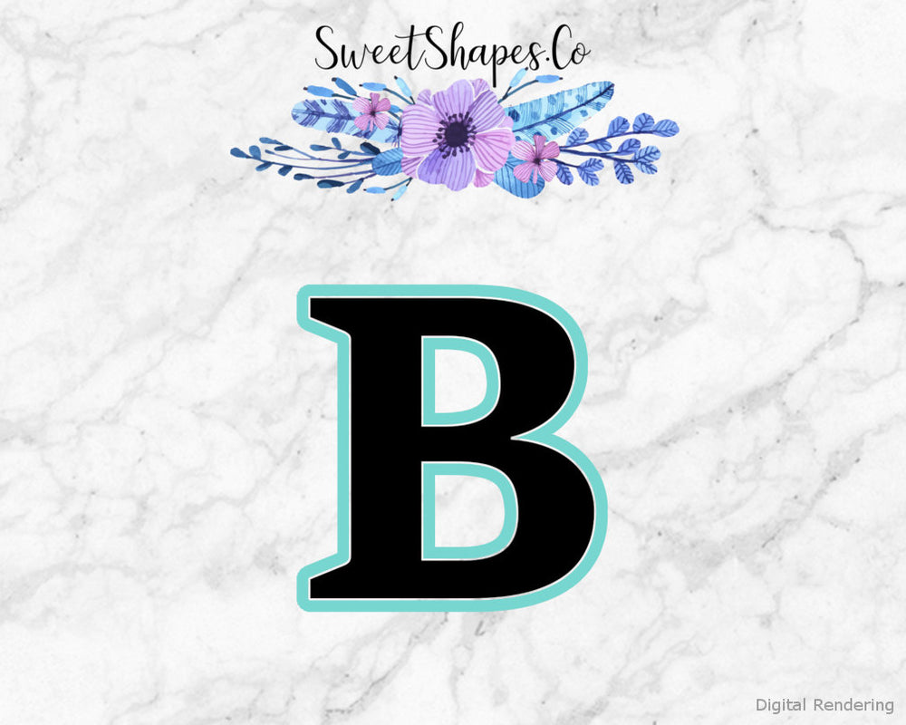 Alphabet Letter B Cookie Cutter