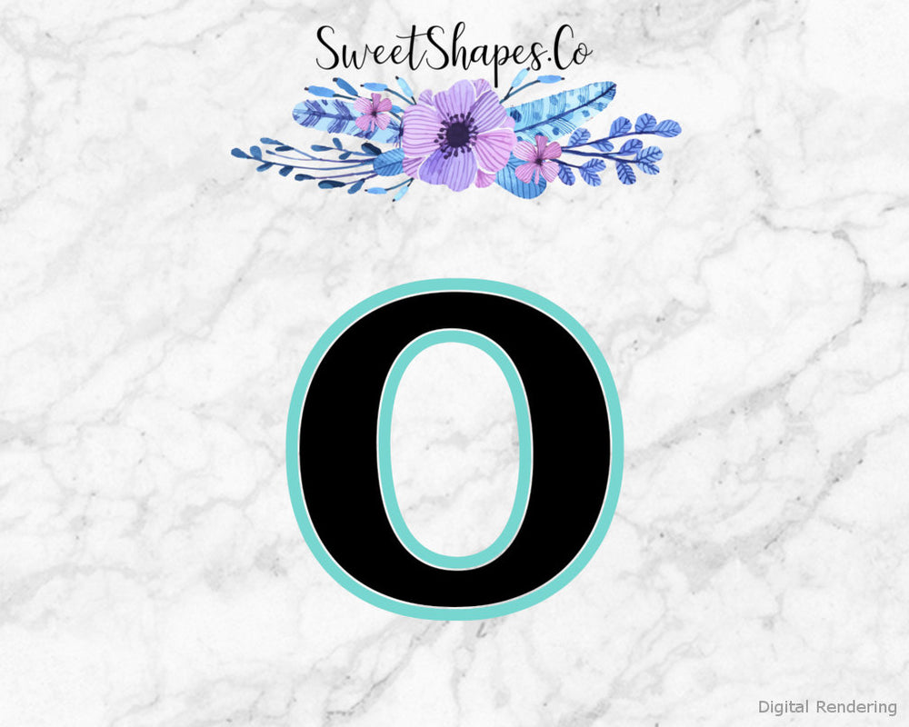 Alphabet Letter O Cookie Cutter