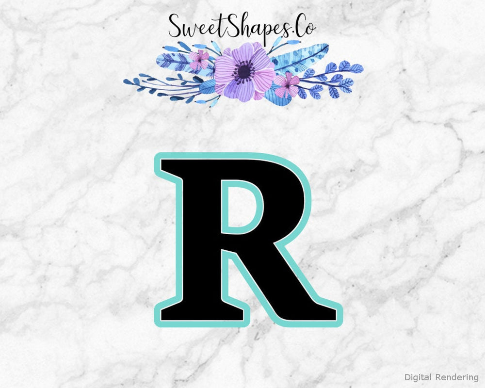 Alphabet Letter R Cookie Cutter
