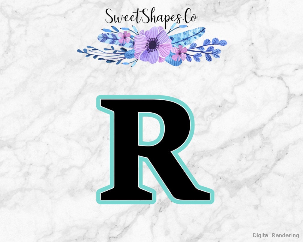 Alphabet Letter R Cookie Cutter