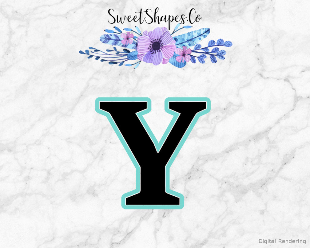 Alphabet Letter Y Cookie Cutter