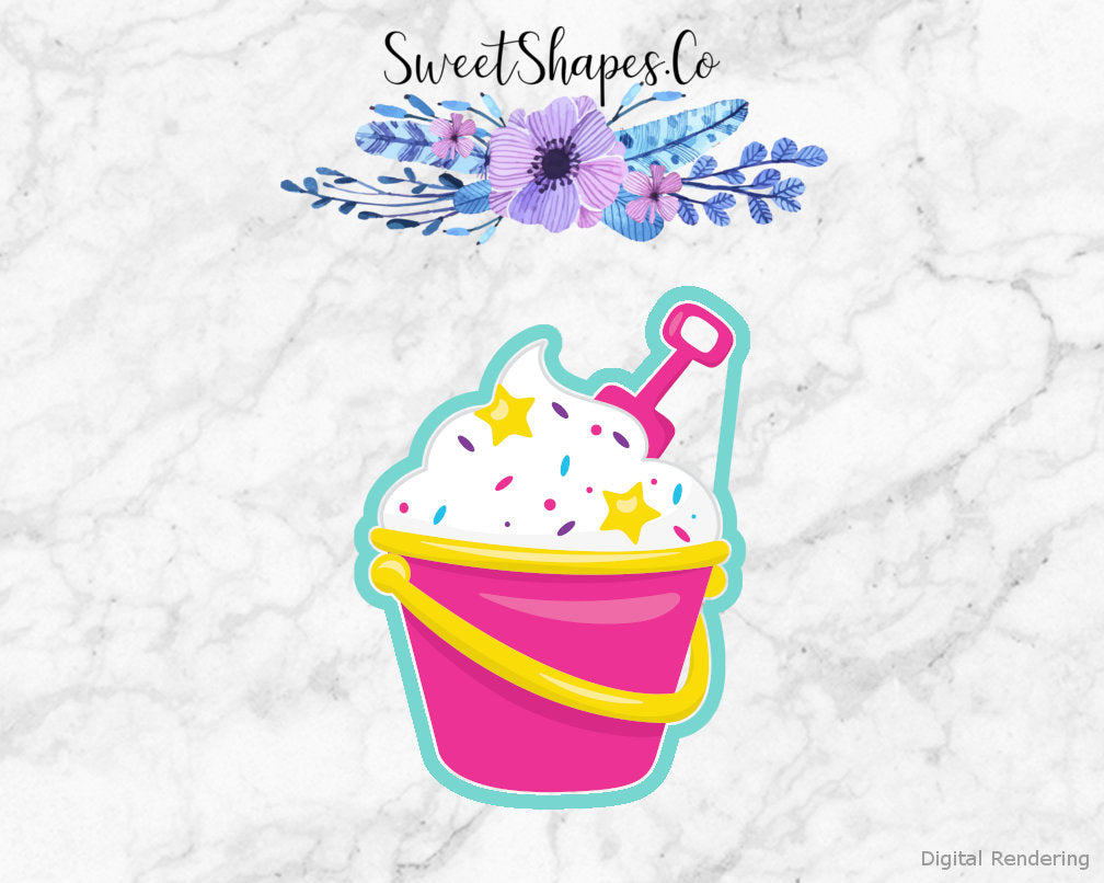 Bucket of Sand Cookie Cutter