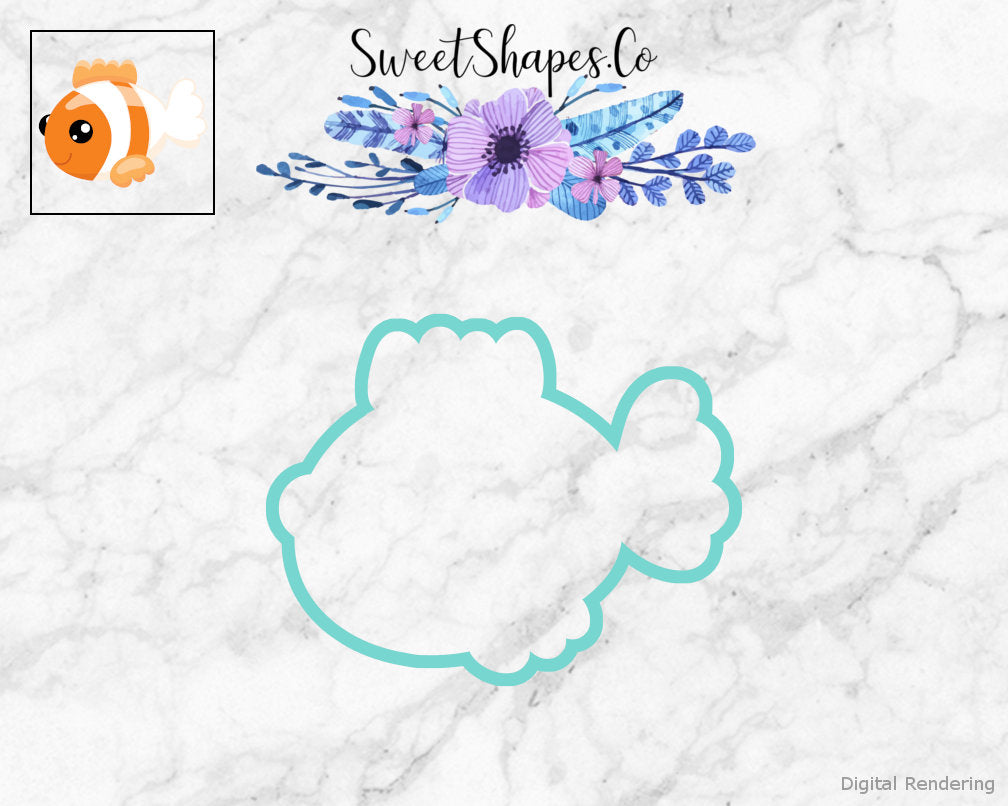 Cute Fish 7 Cookie Cutter