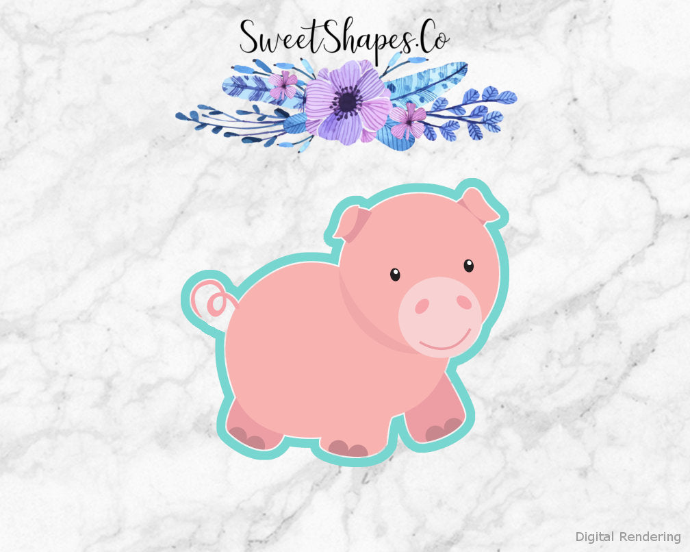 Pig 4 Cookie Cutter