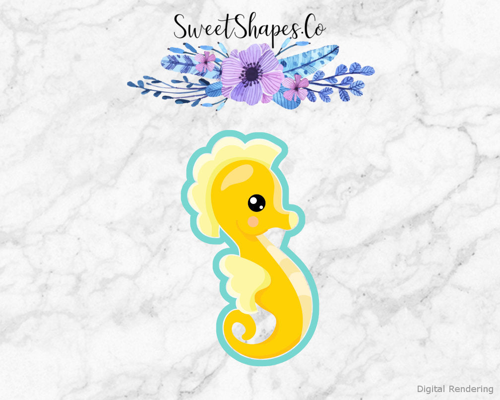 Seahorse 3 Cookie Cutter