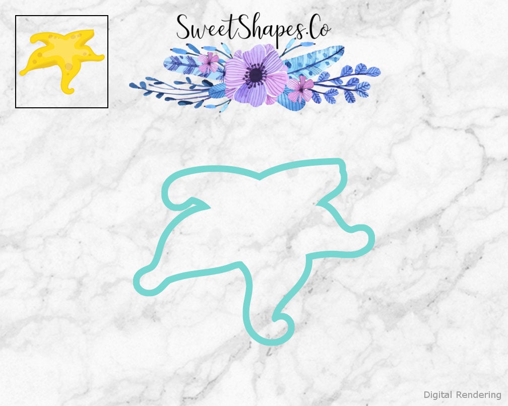 Starfish 2 Cookie Cutter