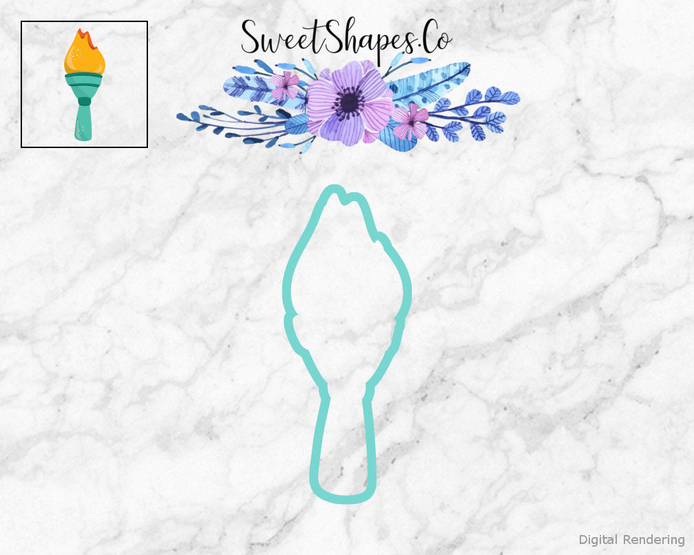 Statue of Liberty Torch Cookie Cutter